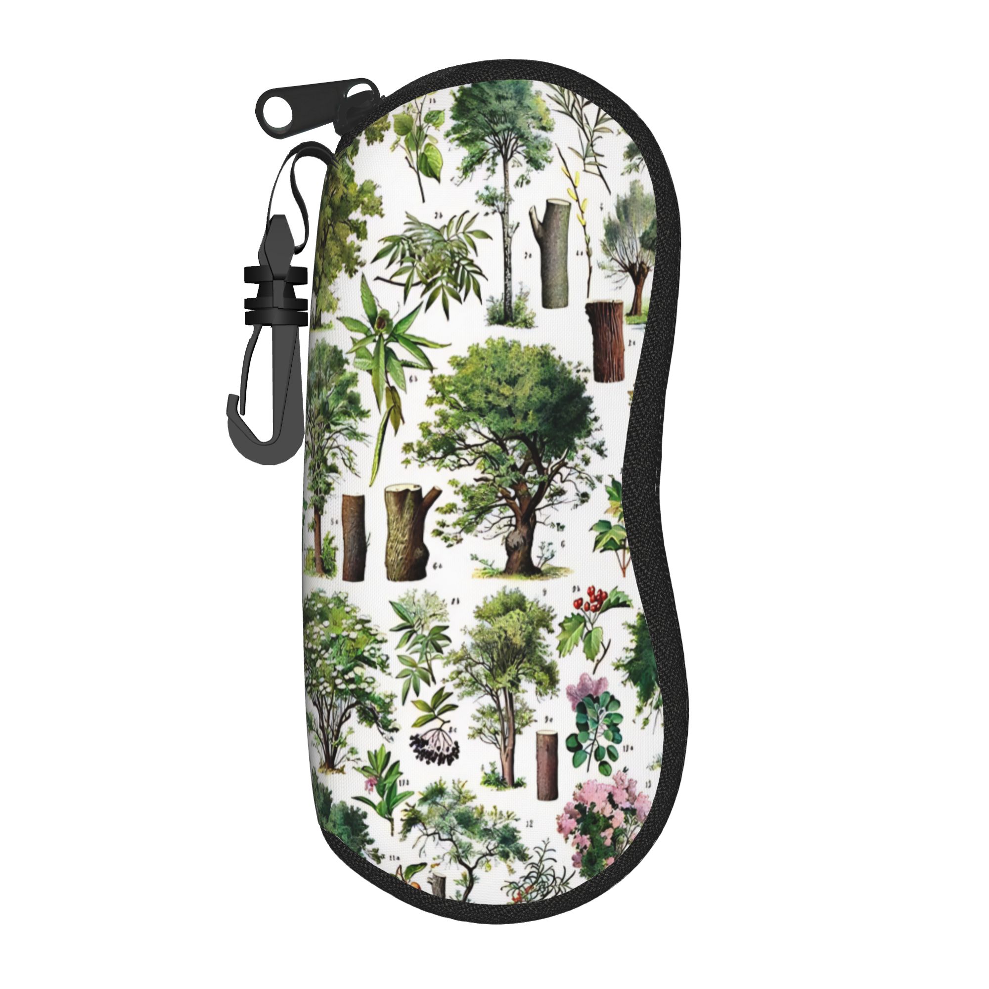 Travel Accessories Market - フラワーマーケット メガネケース ユニセックス サングラスポーチ ファッションプリント メガネオーガナイザー