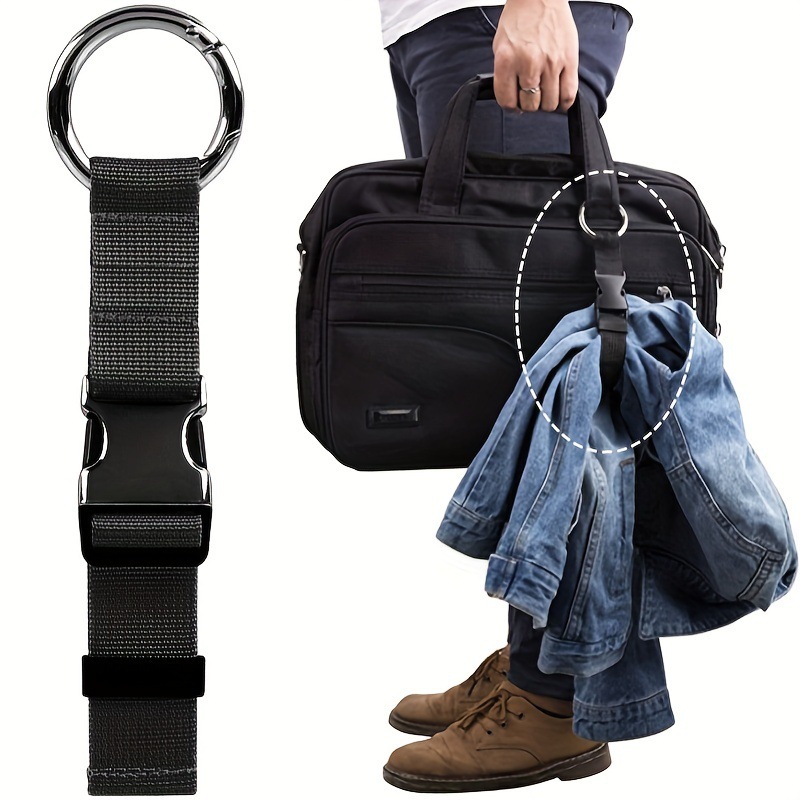 Luggage Strap Belt - 2 個の旅行用荷物固定ストラップ リリースバックル付き 盗難防止 ポータブル バックパック