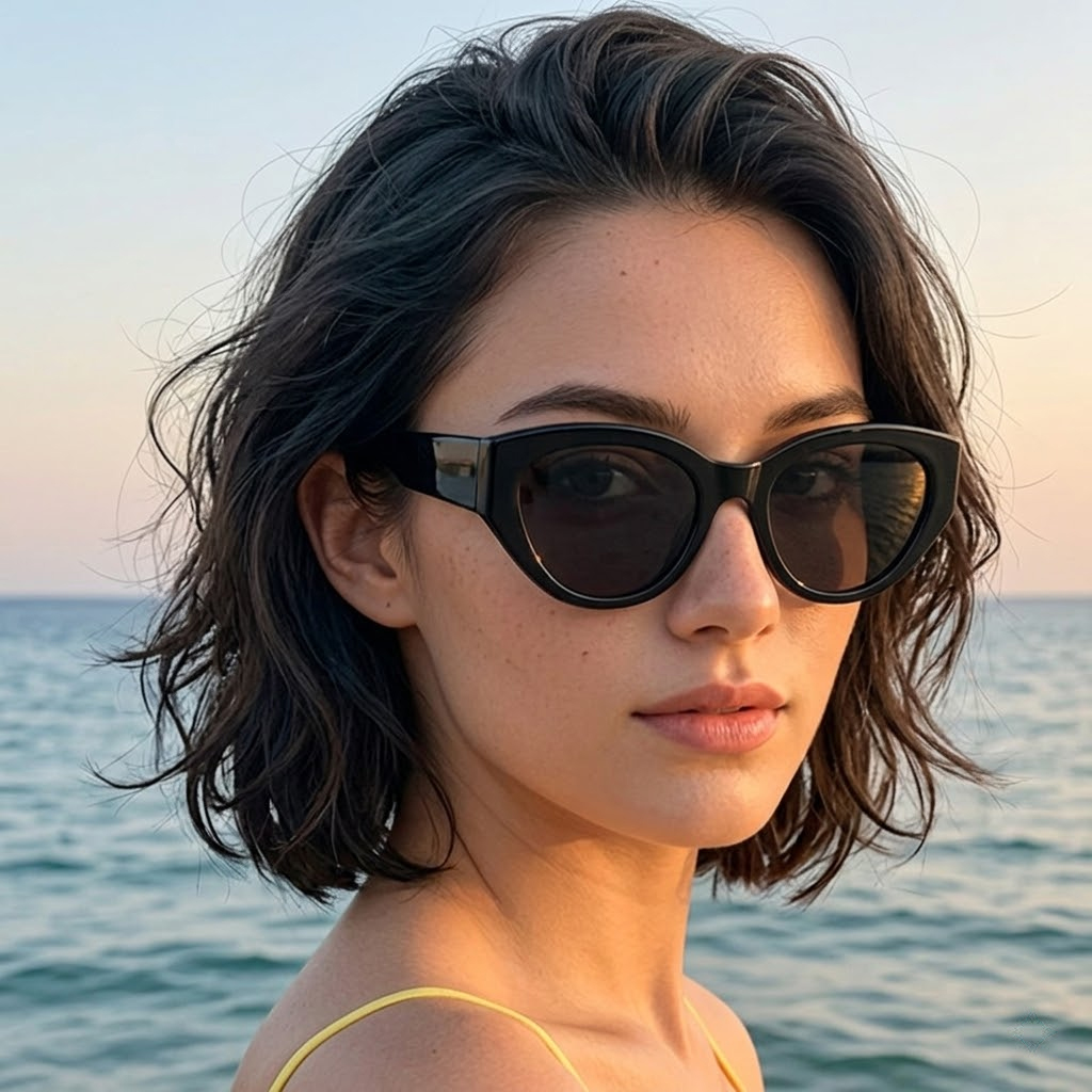 Quality Travel Accessories - 女性男性クラシックキャットアイ偏光サングラス高品質フレーム高級ブランドデザイナーサングラスアウトドアトラベルアクセサリーレンズ