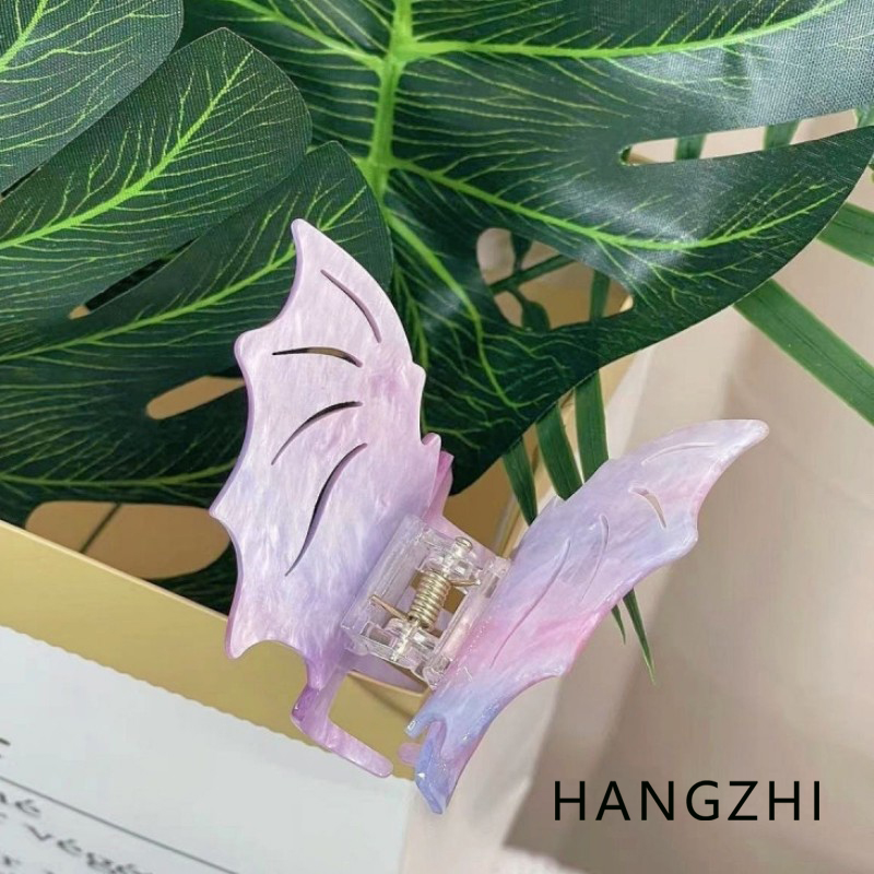 Travel Accessories For Girls - Hangzhi-女性と女の子のための紫色のきらびやかなヘアクリップ,創造的なヘアクリップ,動物のシャーククリップ,休暇のためのヘアアクセサリー