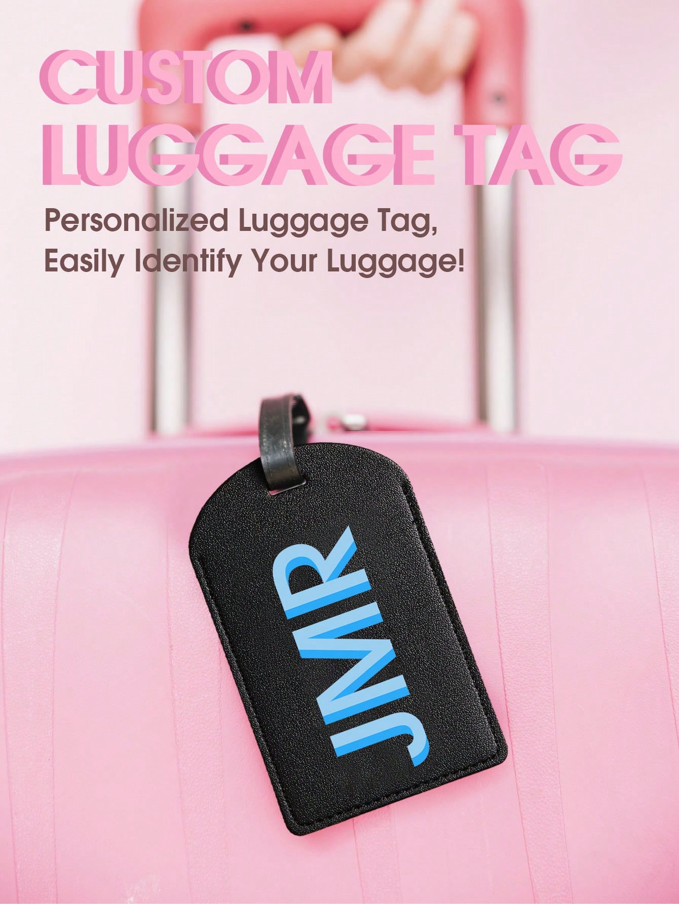 パーソナライズされたイニシャルラゲッジタグ カスタムレターP - Travel Accessories And Bags のレビューと価格