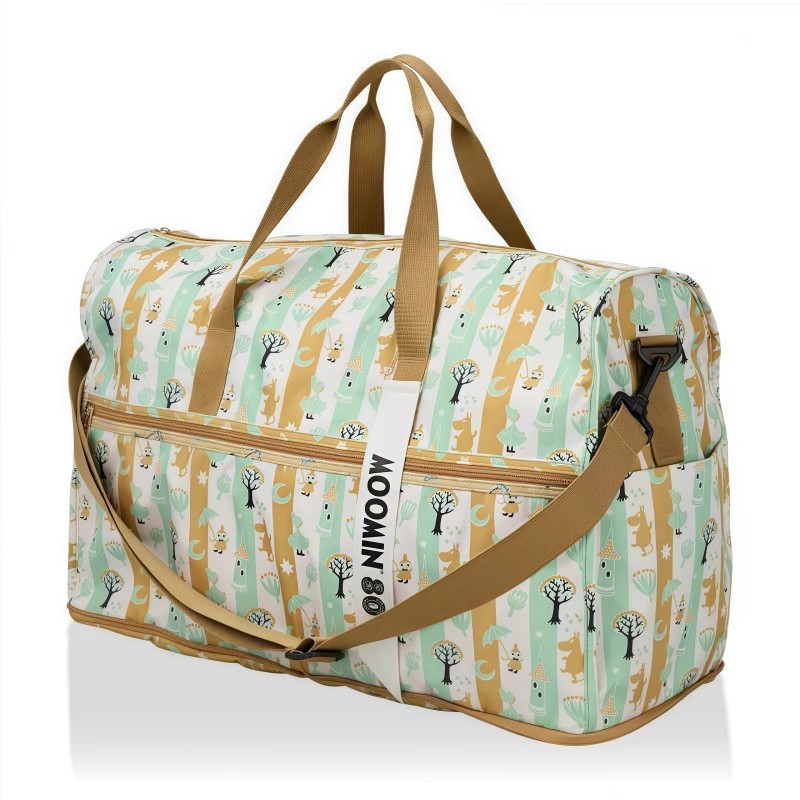 新しいかわいいアニメムーミンシリーズ荷物バッグ創造性漫画キャ - Travel Accessories And Bags のレビューと価格