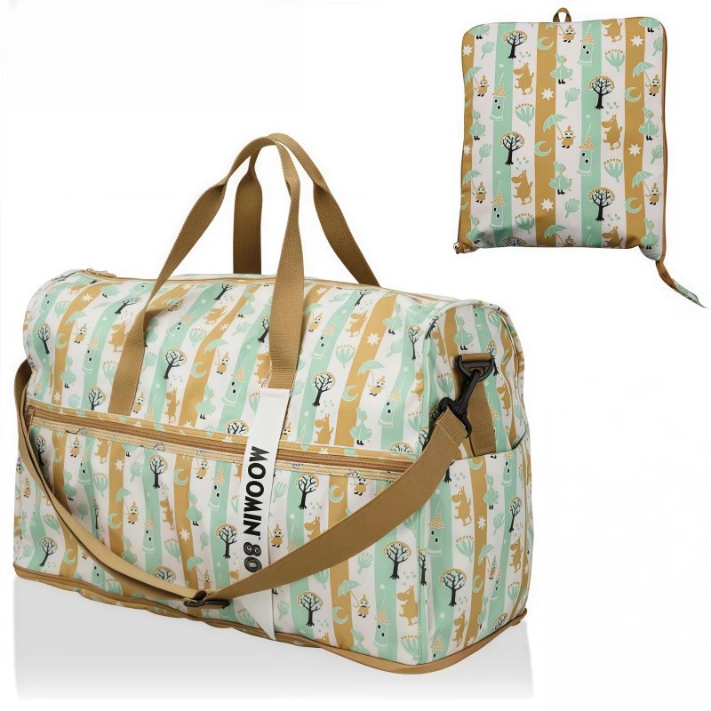 新しいかわいいアニメムーミンシリーズ荷物バッグ創造性漫画キャ - Travel Accessories And Bags のレビューと価格