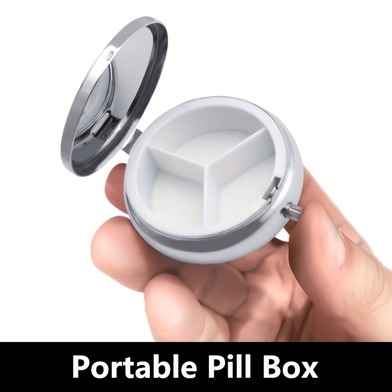 3つのコンパートメントを備えた財布用ピルオーガナイザー、フク - Quality Travel Accessories のレビューと価格