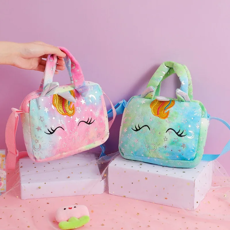 新しいファッションの可愛い女の子用キュートなユニコーンクロス - Travel Accessories For Girls のレビューと価格