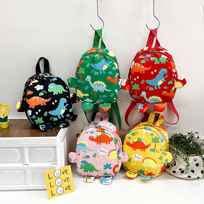 幼稚園の子供のためのバックパック,恐竜の漫画が付いたトラベル - Travel Accessories For Girls のレビューと価格