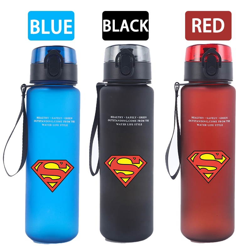 650 ミリリットルスーパーマンスポーツウォーターボトル女性 - Portable Travel Kettle のレビューと価格