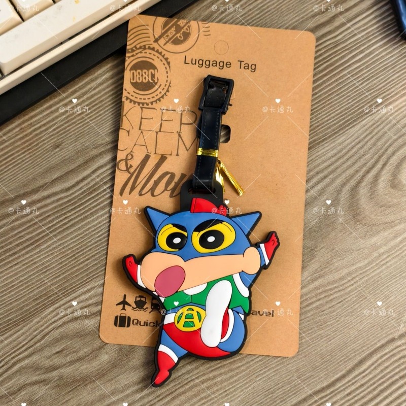 クレヨンしんちゃん漫画アニメキャラクターファッション荷物タグ - Travel Accessories And Bags のレビューと価格