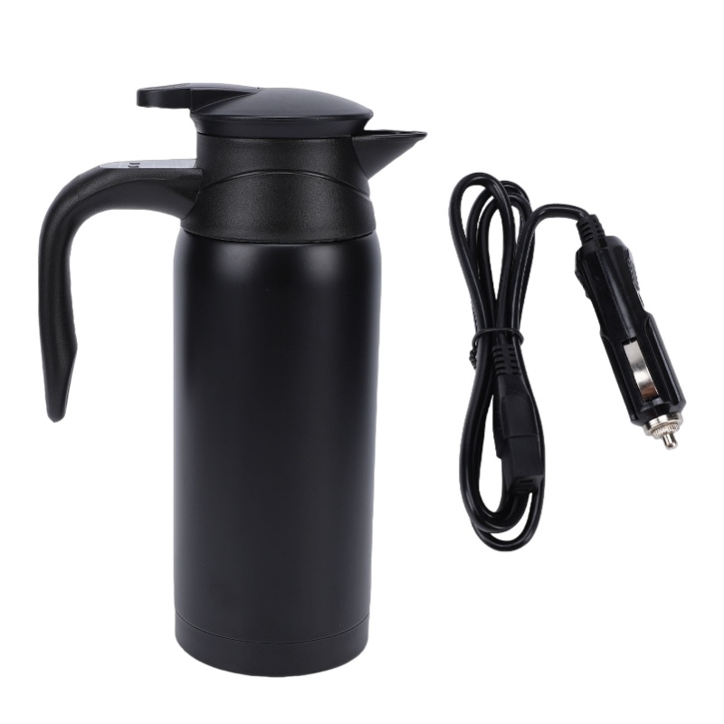 携帯用車載電気ケトル 800ml 304ステンレス鋼 二重構 - Portable Travel Kettle のレビューと価格