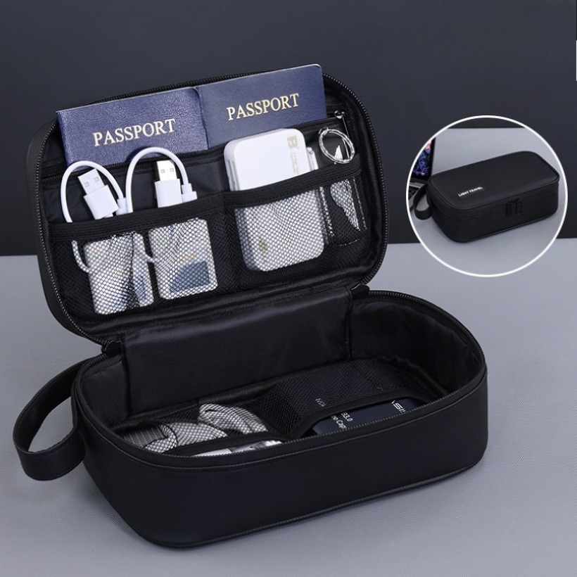 軽量ハンドヘルドデジタルガジェット収納バッグ、多ポケット電子 - Travel Accessories And Bags のレビューと価格