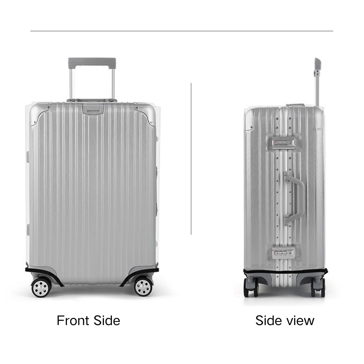 厚みのあるクリアな荷物カバープロテクター、18インチ、20イ - Travel Accessories 2022 のレビューと価格