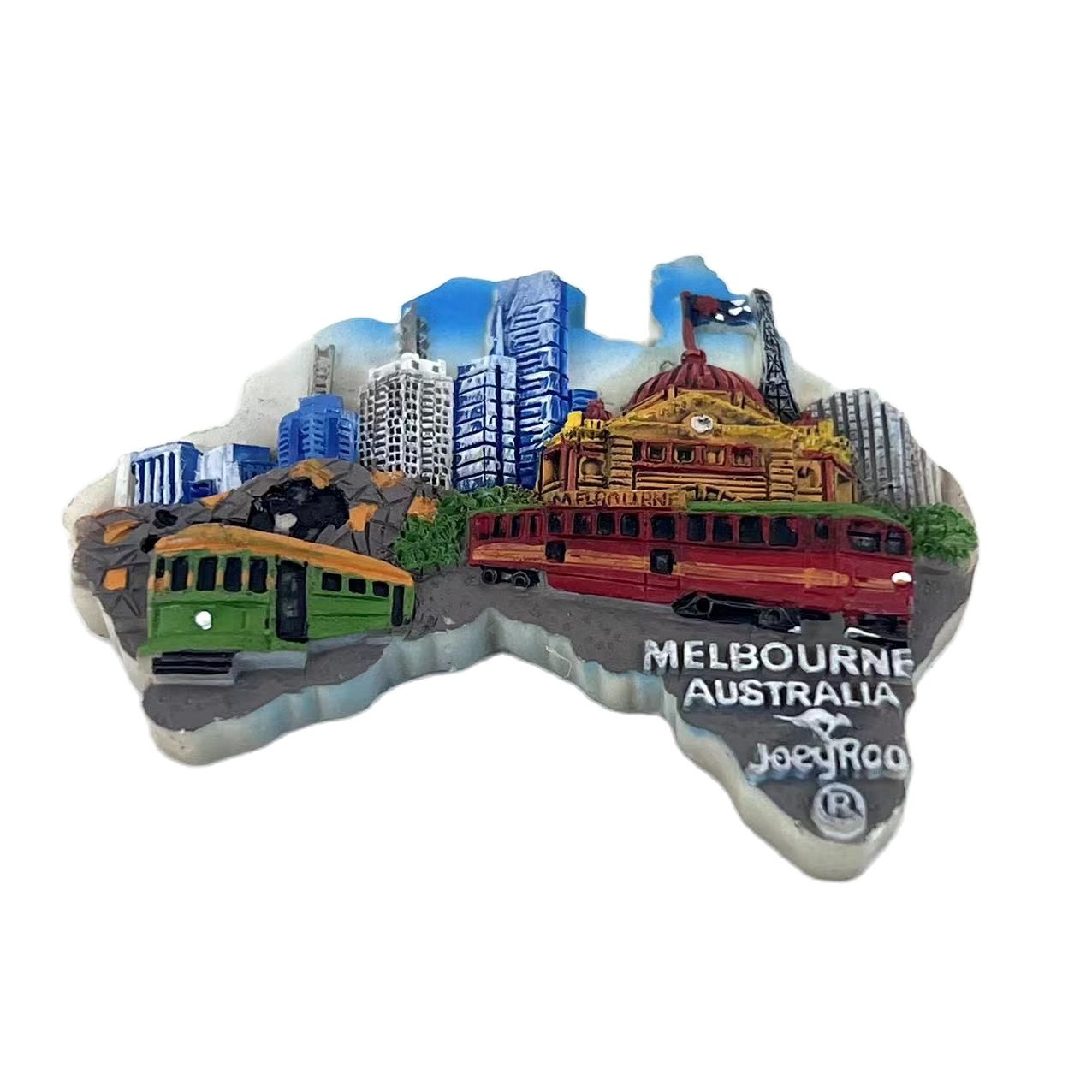 Australia-磁気ステッカー,冷蔵庫のギフト,家庭の装 - Travel Accessories Melbourne のレビューと価格