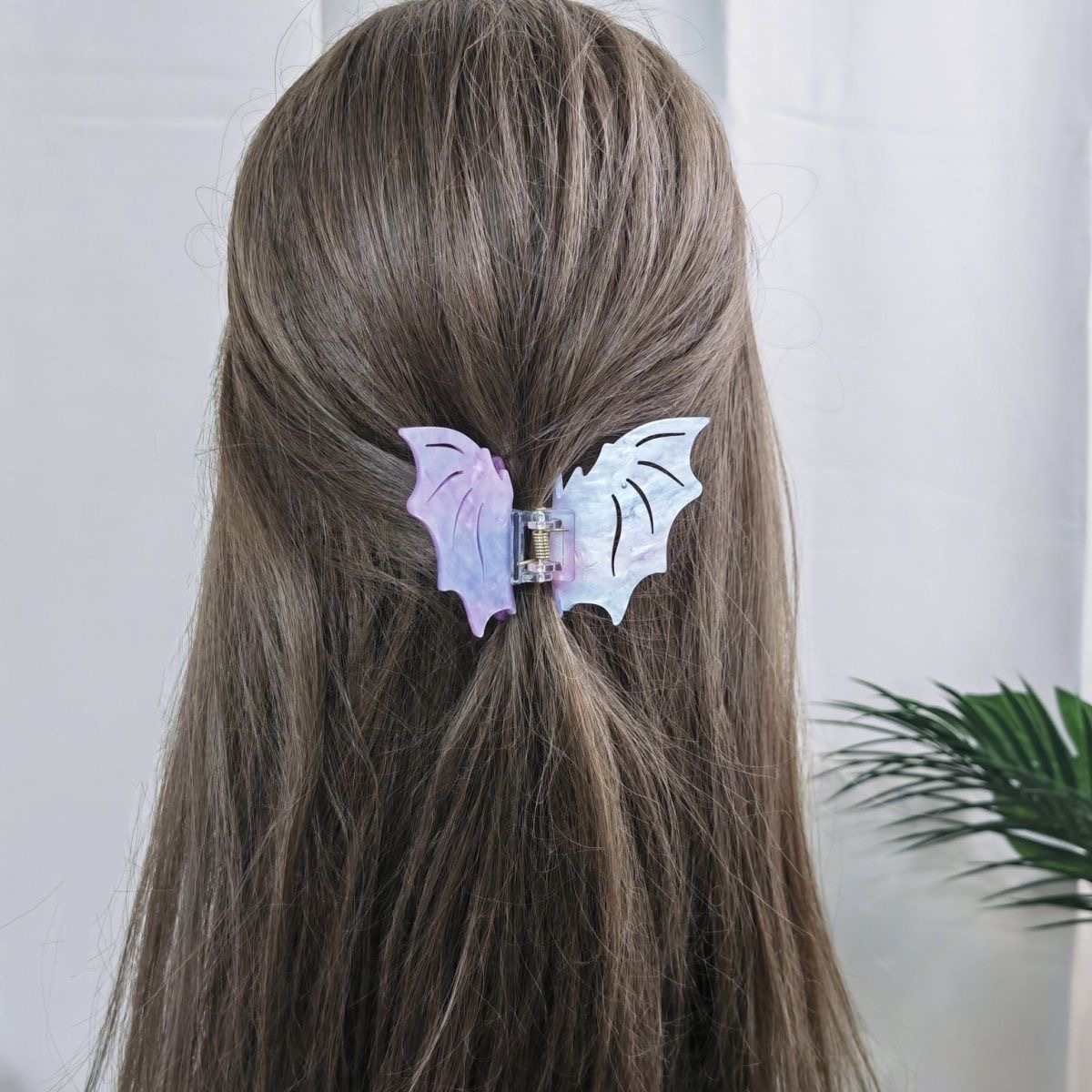 Hangzhi-女性と女の子のための紫色のきらびやかなヘアク - Travel Accessories For Girls のレビューと価格